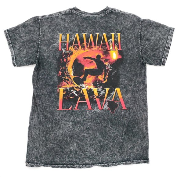 Vintage Other - Hawaiian Lava Bleach Acid Wash Distressed T-Shirt